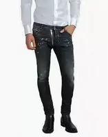 dsquared2 classic kenny twist jeans side zip